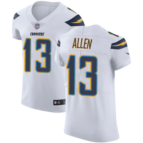 Nike Chargers #13 Keenan Allen White Men's Stitched NFL Vapor Untouchable Elite Jersey - Click Image to Close